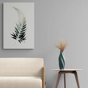 Stampa su tela – Foglia minimalista di felce