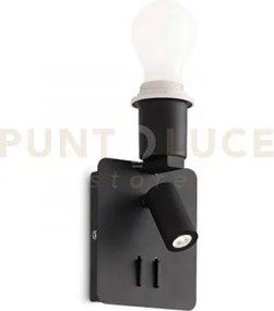 Gea applique da comodino 2 luci led 3000k 3w / 230 lm + e27 con pre...