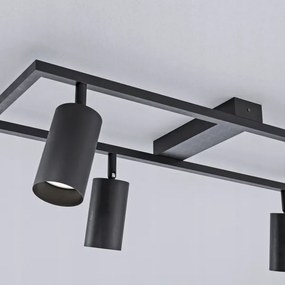 Faretto 4xGU10/30W/230V nero