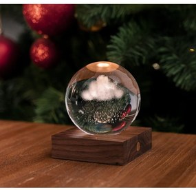 Decorazione luminosa marrone scuro con ricarica USB Amber – Gingko