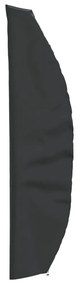 Copertura Ombrellone Giardino Nera 280x30/81/45 Cm 420d Oxford /