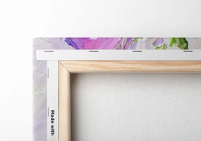 Quadro su tela – Fiori estivi dipinti moderni