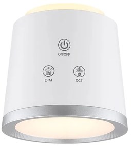 Globo 58454W - Lampada da tavolo LED dimmerabile MEEYA LED/6W/3,7V bianca