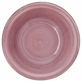 Insalatiera Quid Vita Peoni Ceramica Rosa (6 Unità) (Pack 6x)