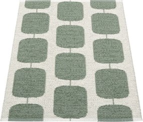 Tappeto da interno/esterno verde/color crema 70x100 cm Sten Army – Pappelina
