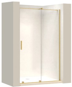Porta doccia Rea Montana 140 Gold brush
