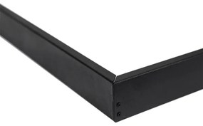 Telaio in metallo per l'installazione di pannelli LED 600x600 mm nero