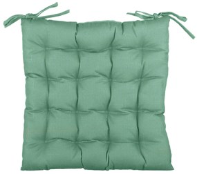 Cuscino sedia verde 42x42 cm idrorepellente