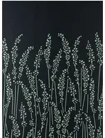 Farrow & Ball Carta da parati Feather Grass - Off-Black/ Breakfast Room Green