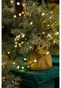 Catena LED natalizia da esterno LINE 700xLED/8 funzioni 40 m IP44 bianco caldo