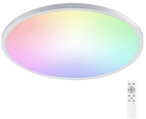 Aigostar LED RGBW dimmerabile bagno 24W 230V Ø42cm IP44 + telecomando