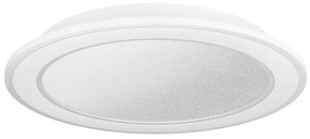 Plafoniera LED bagno e garage Macchioni, bianco Ø 38 cm dimmerabile, 2360 lumen EGLO