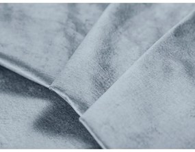 Divano letto in velluto azzurro Luca - Milo Casa