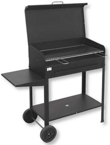 Barbecue Etna a Carbonella 80x50x90h - Griglia Regolabile e Ruote