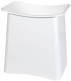 WENKO 22949100 - Sgabello WING 45x48 cm bianco/nero