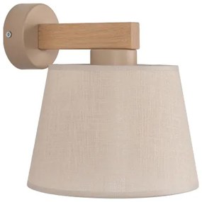 Brilagi - Lampada da parete LATTE SABIA 1xE27/15W/230V pino/beige
