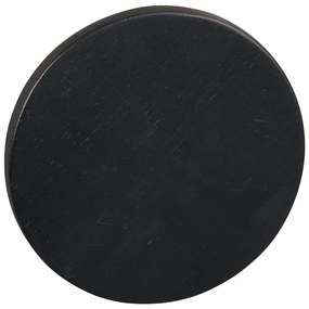 Gancio in legno di quercia da parete nero Milford – Rowico