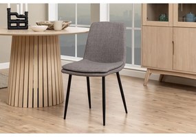 Sedia da pranzo grigia Becca - Actona