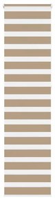 Tenda A Rullo Zebra Larghezza Tessuto 50,9 Cm Poliestere /