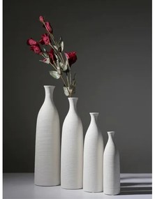 Vaso in ceramica bianca da 46 cm