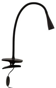 Baris LED Lampada con Morsetto Black - Lindby