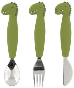 Set di posate 3 pezzi Mr. Dino