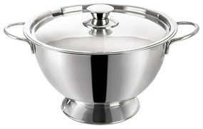 Ciotola argentata in acciaio inox ø 26 cm – Orion