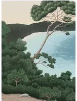 Isidore Leroy Carta da parati panoramica Port Cros - Original Panel A