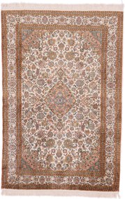 Cashmere Silk Tappeto orientale 190 x 130 (Indian) Annodato A Mano