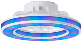 Brilliant - LED RGBW Ventilatore a soffitto dimmerabile MONDELLO LED/26W/230V + +TC