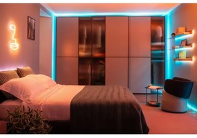Twinkly TWD200STP-TEU - Striscia LED RGB dimmerabile per esterni 200xLED 10m IP44 WiFi
