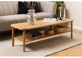 Tavolino in rovere decorato in colore naturale 50x150 cm Banbury - Actona