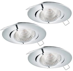 Eglo 95358 - SET 3pz Lampada LED da incasso TEDO 3xGU10-LED/5W/230V