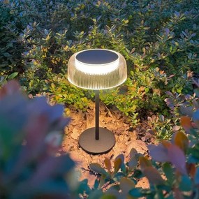 Zuma Line DT33111-LED Lampada solare ricaricabile dimmerabile BLUET LED/2,5W/2000 mAh IP44 nera