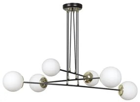 Lampadario a sospensione OGNIS 6 BLACK