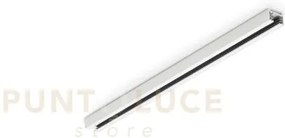 Duoline binario metallo bianco lunghezza 50cm 2 fasi max 600w