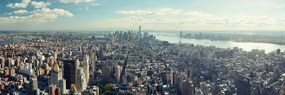 Quadro su tela – Vista sul centro incantevole di New York