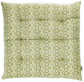 Cuscino per sedia in cotone 37x37 cm Blockprint – Rex London