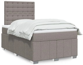Giroletto A Molle Con Materasso Tortora 120x200 Cm İn Tessuto /