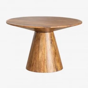 Tavolo da pranzo rotondo in legno di mango (Ø120 cm) Weymar - Sklum