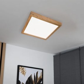 Brilagi - Lampada da bagno LED WOODY FRAME LED/40W/230V 60x60 cm IP44 rovere