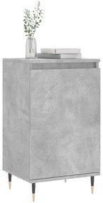 Credenza grigio cemento 40x35x70 cm in legno multistrato