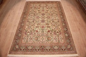 Kashmir Tappeto 210 x 320 (Indian) Annodato A Mano