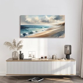 Quadro su tela – Tocco del mare su tela