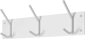Attaccapanni da parete bianco in metallo 40 cm Fusion – Spinder Design