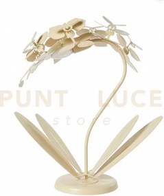 Lampada da tavolo floreale orchidea piccola chantilly