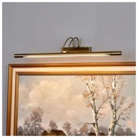 Searchlight 8343AB - Lampada LED da quadri LED/14W/230V ottone