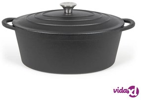 Livoo Casseruola Ovale 34 cm 7 L Nera