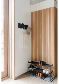 Appendiabiti da parete in plastica nera Sticks - Umbra
