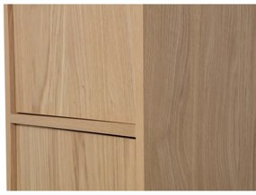 Mobile modulare in rovere decorato in colore naturale 40x199 cm Modulair - vtwonen